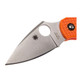 product variation SPYDERCO Dragonfly 2 Lightweight Orange FRN Handle PlainEdge Folding Knife (C28POR2) image
