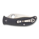 SPYDERCO Polestar Folding Knife, Plain Edge, G-10 Gray, CTS BD1 (C220GPGY)