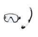 product variation TUSA Freedom Elite Black Diving Mask with Platina II Hyperdry Black Snorkel (M-1003-BK+SP-170-BK) image