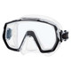 product variation TUSA Freedom Elite Black Diving Mask with Platina II Hyperdry Black Snorkel (M-1003-BK+SP-170-BK) image