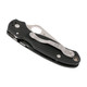 product variation SPYDERCO Para 3 2.95in Plain/Serrated Edge Black Folding Knife (C223GPS) image