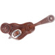 product variation MARTIN SADDLERY Buckaroo Spurstraps with San Carlos and Basket Tooling (SS34CSCB) image