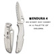 product variation SPYDERCO Endura 4 Stainless SpyderEdge Folding Knife (C10S) image