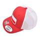 product variation WEBY Richardson 112 Red/White Trucker Hat with Texas Patch (HAT-112-RD/WH-TXPTC) image