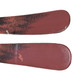 Open Box (Signs of use. Cracks on left ski): NORDICA Women Santa Ana 88 Unlimited, Color: Maroon/Smoke, Size: 151 (0A229400001-151)