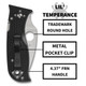 product variation SPYDERCO Lil' Temperance 3 Lightweight Folding Knife (C69PBK3) image