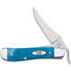 product variation CASE XX Sawcut Jigged Caribbean Blue Bone RussLock 2.7in Folding Knife (25589) image