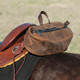 product variation CASHEL COMPANY Cantle Saddle Bag with Distressed Leather (SB-DL-CNTS) image