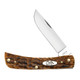 product variation CASE XX Sod Buster Jr Peach Seed Jig Amber Bone CS Pocket Knife (30092) image