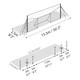product variation OPEN GOAAAL USA Full Size Soccer Goal And Backstop And Rebounder All In One (JX-OGHREG) image