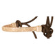 product variation MARTIN SADDLERY Classic Braided Rawhide Noseband Rope Halter With 8 Foot Lead Rope (HALTERBRRN) image
