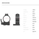 product variation WARNE M77-Hawkeye 30mm Quick Detach Medium Matte Rings (14R7LM) image