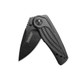 product variation Kershaw SPOKE, Folding Knife/Assisted, 4CR14, black-oxide, Plain, Drop Point, SpeedSafe, Flipper, Liner Lock, Reversible Carry, 2", Steel, Black-Oxide, Box 1313BLK image