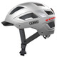 product variation ABUS Hyban 2.0 Signal Silver urban bike helmet with rear LED light image