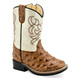 product variation Brown Ostrich Print Foot/White Shaft image
