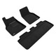 product variation 3D MAXPIDER Elegant Black R1/R2 Carpet Floor Liners for Tesla Model Y 2021-2023 (L1TL02704709) image