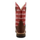 product variation TWISTED X Men's 12in Western Distressed Saddle and Ruby Work Boot (MXBNW01) image