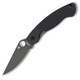product variation SPYDERCO Military Model G-10 Black Handle Black PlainEdge Folding Knife (C36GPBK) image