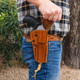 product variation GALCO Big Iron Tan RH Belt Holster For Smith & Wesson N Frame M29/629 6.5in (BI128) image