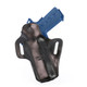 product variation GALCO Concealable 2.0 Black RH Belt Holster For Glock 17 w/wo Red Dot (CO2-224RB) image