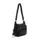 product variation JESSIE & JAMES Brooklyn Concealed Carry Black Crossbody Handbag (JJHAMC5806LBK) image
