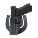 BLACKHAWK Serpa Level 2 Left Hand Sportster Holster For Glock 20,21,37 & S&W M&P (413513BK-L)