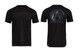 product variation PNUMA Men's Dark Bighorn Black Tee Shirt (SS-TS-DR-BL) image