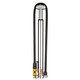 product variation LEZYNE Micro Floor Drive HP Gloss Silver Portable Bicycle Floor Pump (1-MP-MFDR-V2HP) image
