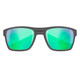 product variation WILEY X EYEWEAR Kingpin Sunglasses with Matte Graphite Frame and Captivate Polarized Green Mirror Lens (ACKNG07) image