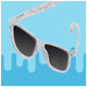 product variation GOODR On An Ice Cream Cleanse OG Sunglasses (G00390-OG-BK1-GR) image