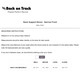 product variation BACK ON TRACK Narrow Front Black Back Brace (197000) image