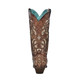 product variation CORRAL Womens Orix Glittered Inlay and Studs Brown Snip Toe Cowboy Boots (C3331-LD) image