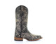 CORRAL Womens Brown Crackle/Bone Embroidery Boots (L5078-LD)