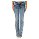product variation MISS ME Women's Pocket Mid-Rise M Pieced Bootcut Medium Blue Jeans (M3889B) image
