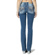 product variation MISS ME Women's Floral Dreamcatcher Mid-Rise Light Blue Bootcut Jeans (M9190B) image
