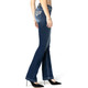 product variation MISS ME Women's Mid-Rise Silver Web Dark Blue Bootcut Jeans (M9191B) image