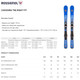 product variation ROSSIGNOL Kid's Experience Pro All Mountain Skis with Kid 4 GW Binding (RRMJC01) image