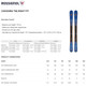 product variation ROSSIGNOL Kid's Experience Pro All Mountain Skis with Xpress 7 GW RTS Binding (RRMJC02) image