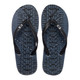 product variation SHOWAFLOPS Mens Tire Track Grey/Black Flip-Flops (627) image