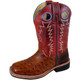 product variation SMOKY MOUNTAIN BOOTS Kids Cheyenne Cognac/Red Crackle Western Boots (3752) image