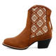 product variation TWISTED X Women's Western Fashion Oiled Saddle and Tan Bootie (WWF0010) image