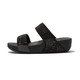 product variation FITFLOP Women's Lulu Glitter Black Glitter Slides (ET3-339) image