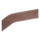 product variation MARTIN SADDLERY 2.75in Chocolate Roughout Breast Collar (BC234CHRO) image