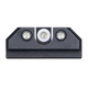product variation NIGHT FISION White/U Notch Black Tritium Night Sight Set for Taurus G3c/GX4 (TAU-252-007-WGZG) image