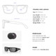 product variation OAKLEY Men's Fuel Cell Sunglasses w/ Polished Black Frame and Prizm Black Lenses (OO9096-J560) image