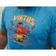 product variation VIKTOS Shotty Turquoise Heather Tee (18154) image