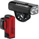 product variation LEZYNE Macro Drive 1400+ Bike Light With Strip Drive Pro 400+ Pair Satin Black Bike Light (1-LED-4P-V1737) image