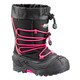 product variation Baffin Young Snogoose black and berry pink kids tall winter boot image