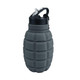 product variation CALIBER GOURMET Silicone Collapsible Grenade Water Bottle, 580ml (CBG-TMS-GRENADE) image