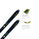 product variation FISCHER Excursion 88 Crown/Dual-Skin Xtralite Skis (N52024) image
